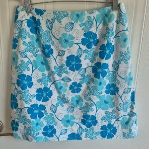 Vintage Lilly Pulitzer Turtle Skirt